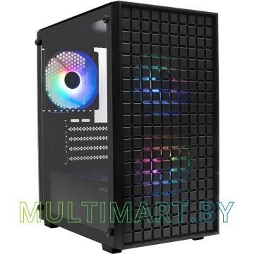 Корпус XASTRA A306M 3FRGB (черный)